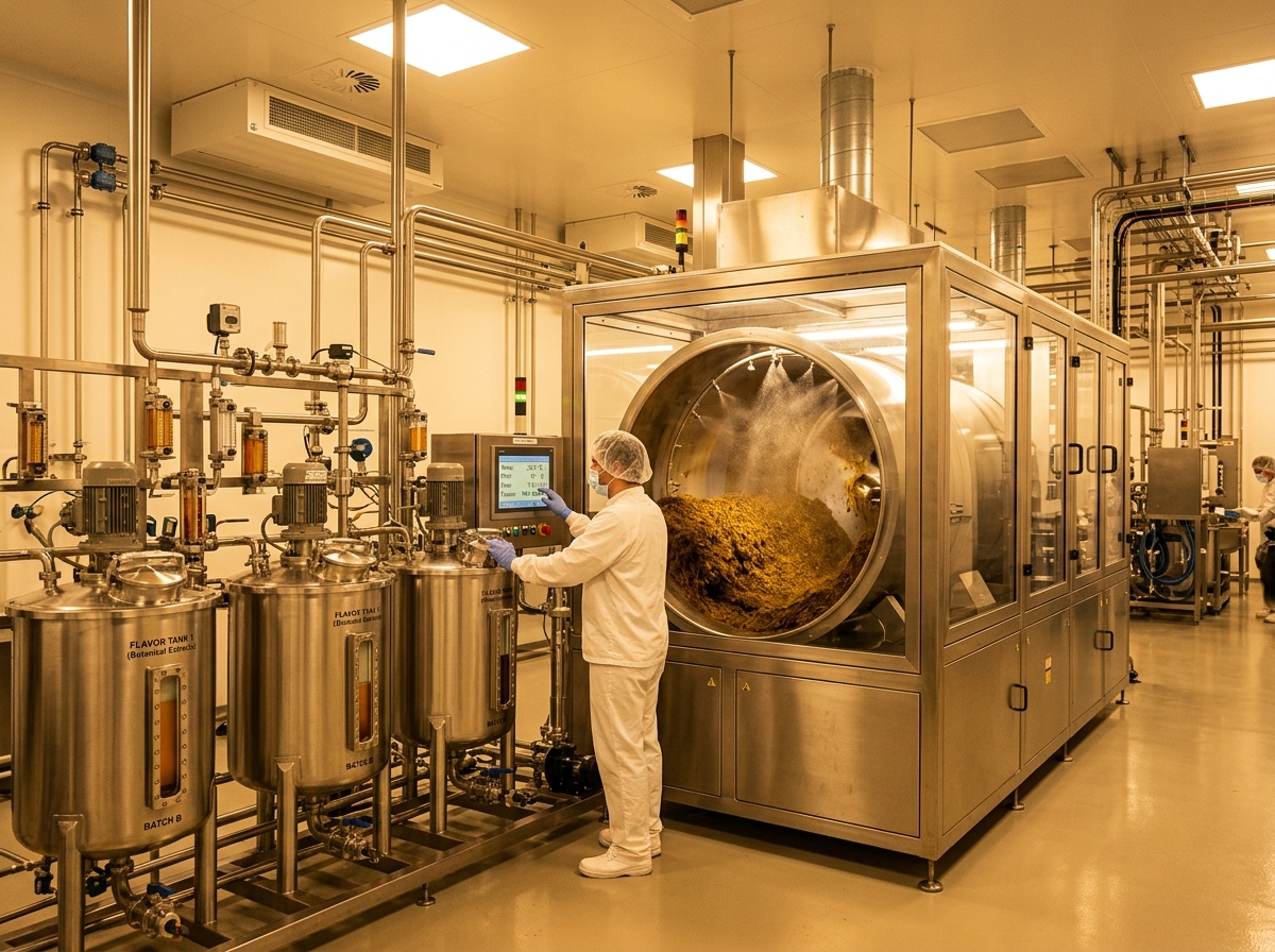 Industrial Tobacco Casing and Flavor Infusion Drums